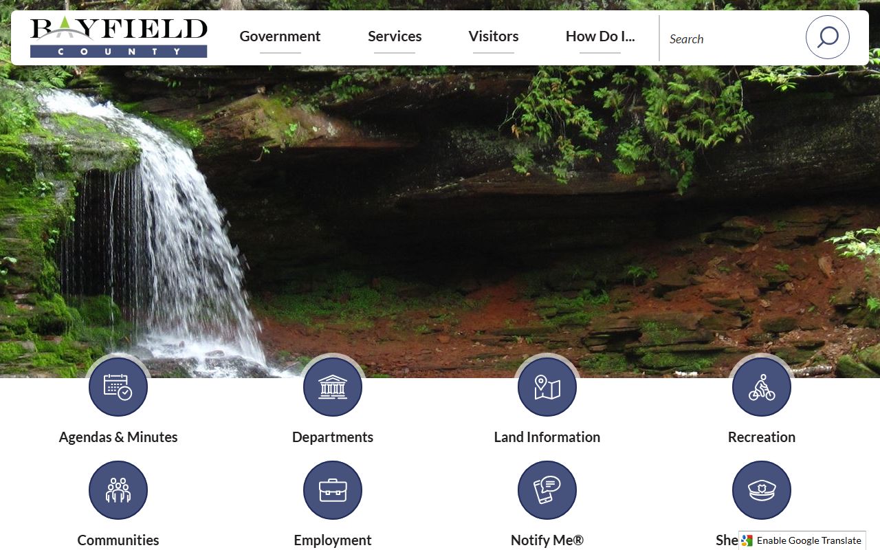 Bayfield County Police Blotter at Bayfield County government