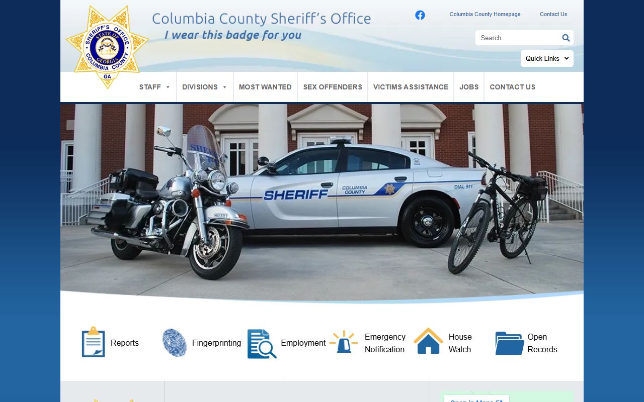 Columbia County Police Blotter at Columbia County Sheriff's Office