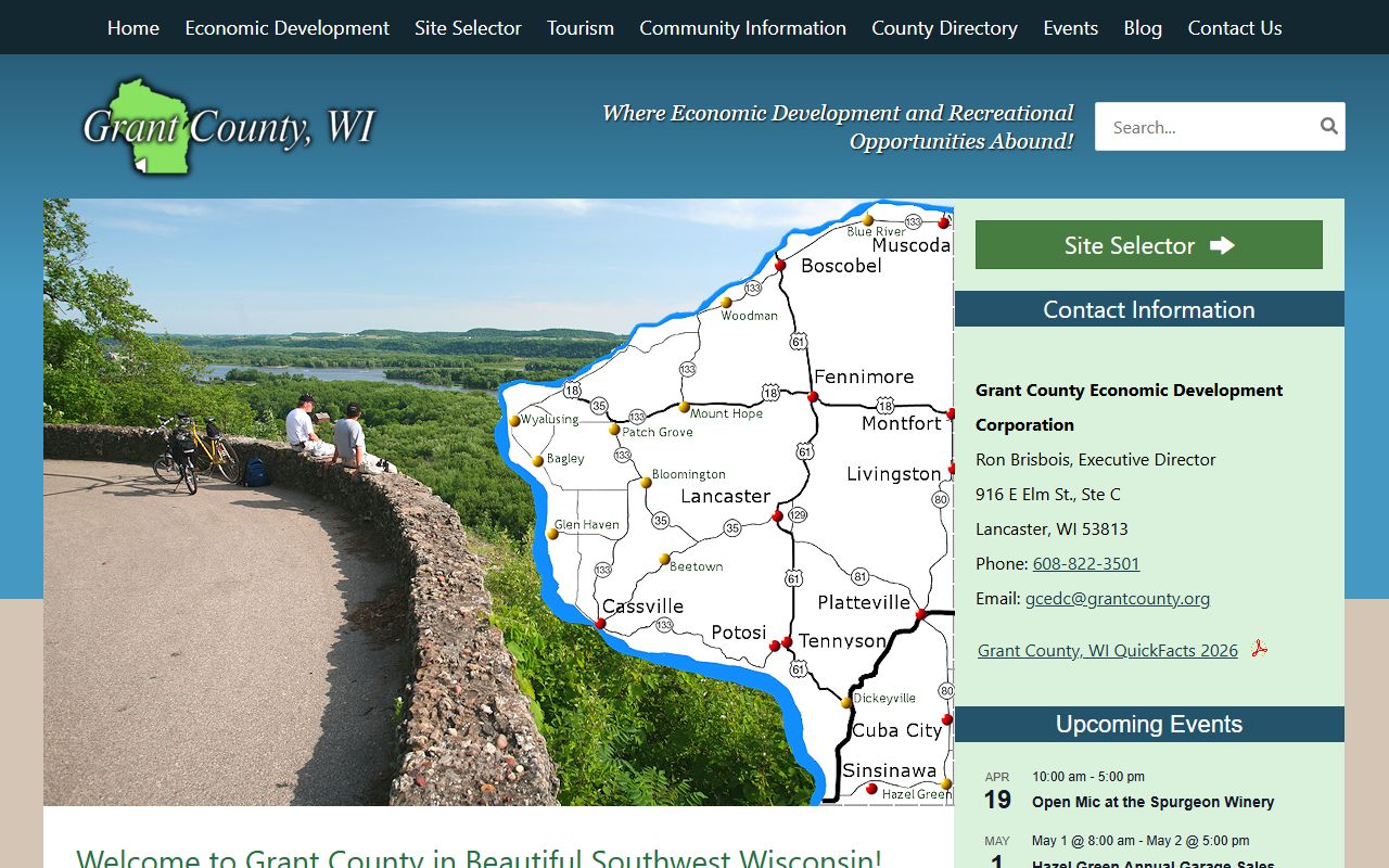 Grant County Police Blotter at Grant County government