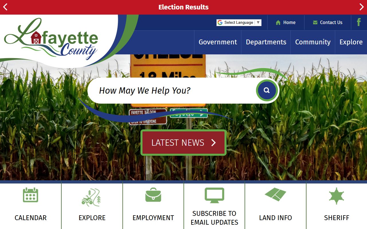 Lafayette County Police Blotter at Lafayette County government