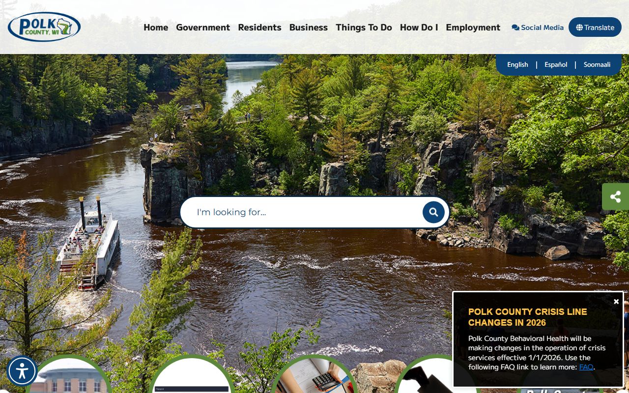 Polk County Police Blotter at Polk County government