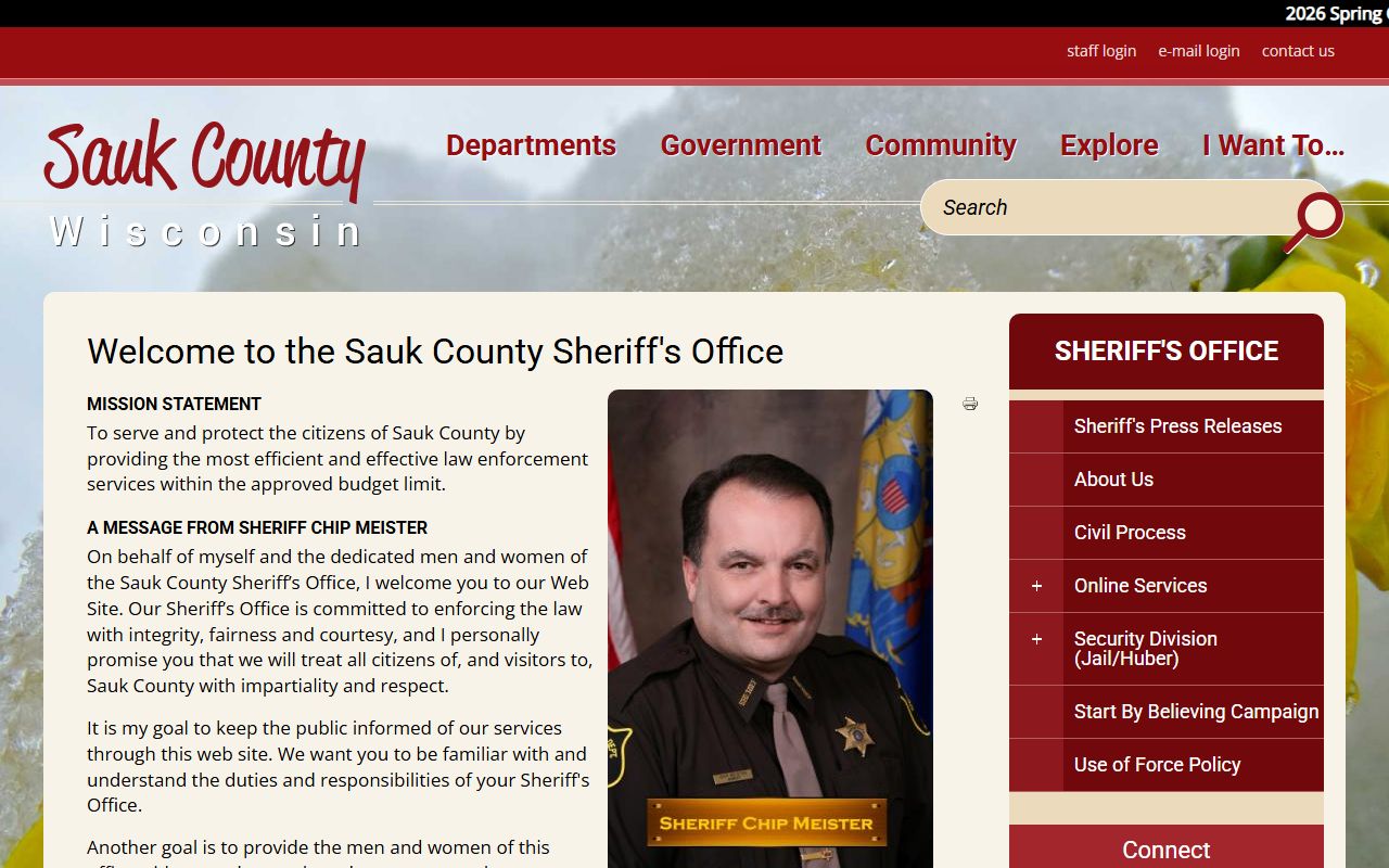 Sauk County Police Blotter sheriff office source
