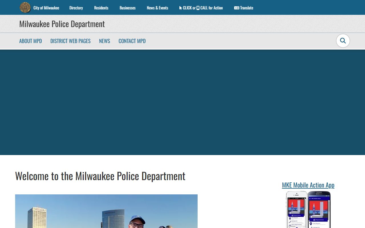 Wisconsin Police Blotter and the Milwaukee Police Department